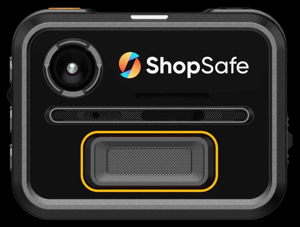 ShopSafe ONE body camera and radio